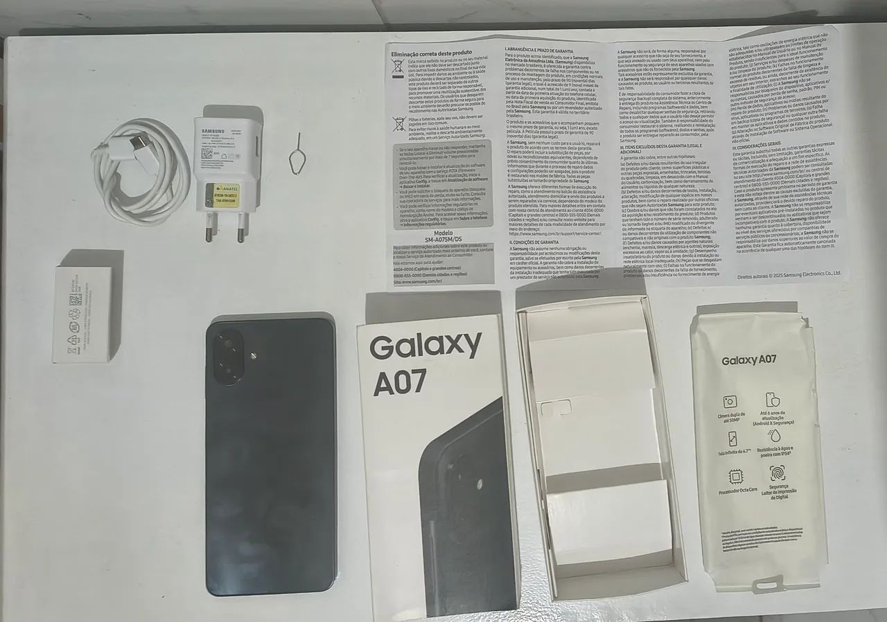 CELULAR SAMSUNG GALAXY A07 256GB 8GB DE RAM - Foto 3