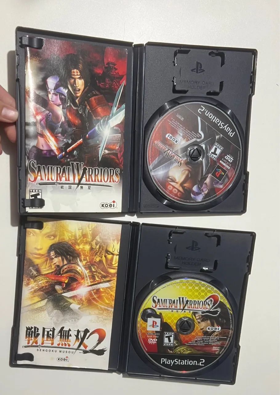 Samurai warriors 1 e 2 ps2 - Foto 3
