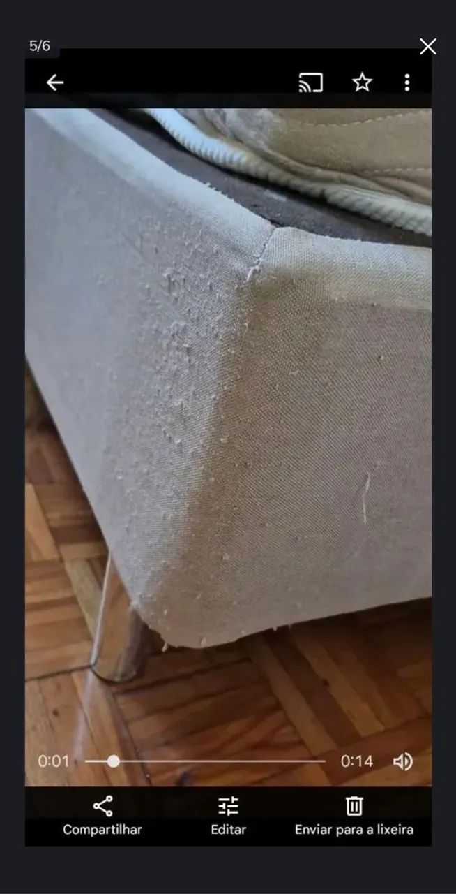 Cama king, box + colchão  - Foto 5