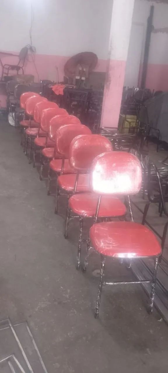 Cadeira Fixa para Escritório, Confortável e 100% Nova  - Foto 4