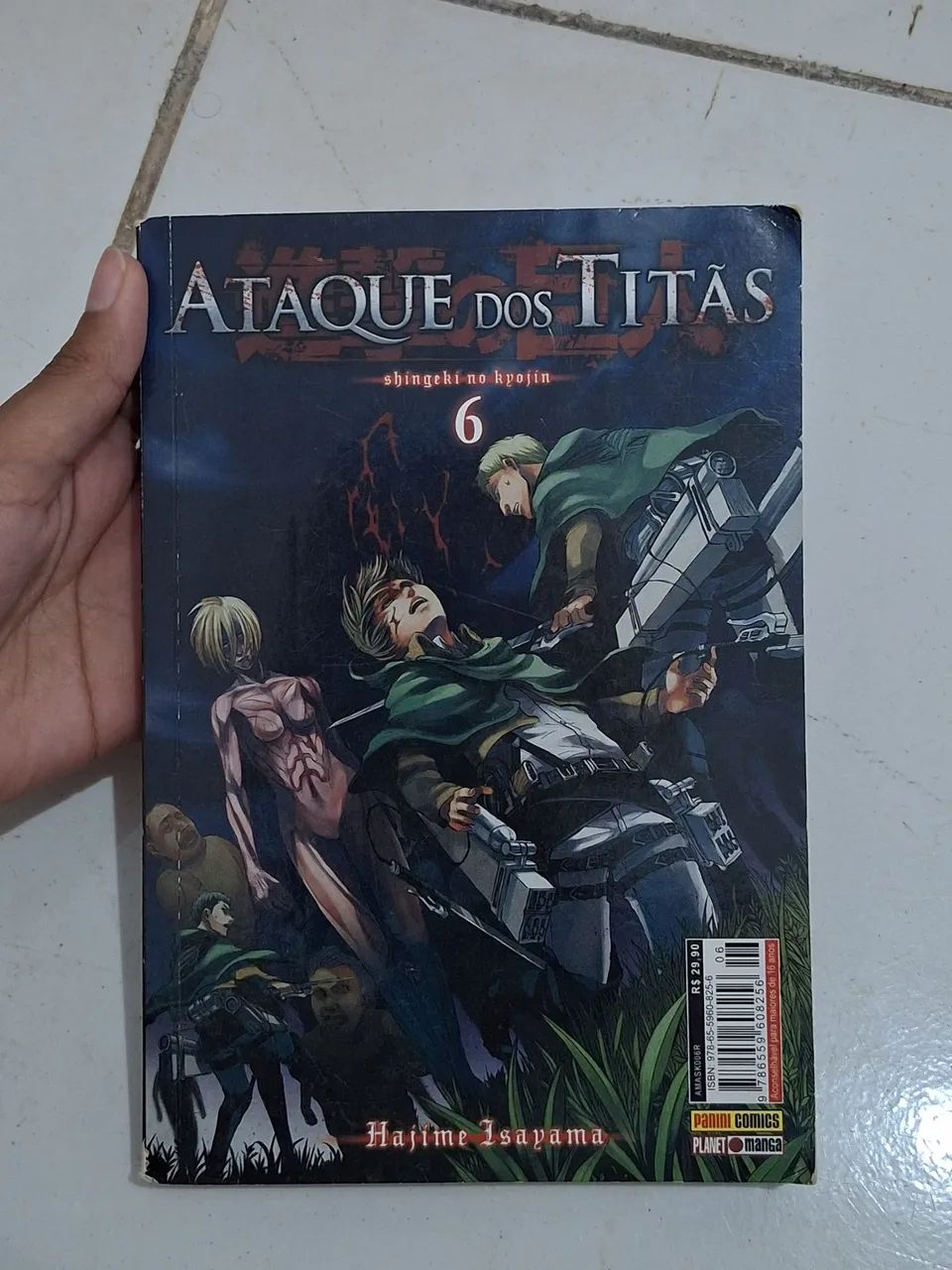 MANGÁ ATTACK ON TITAN - Foto 2