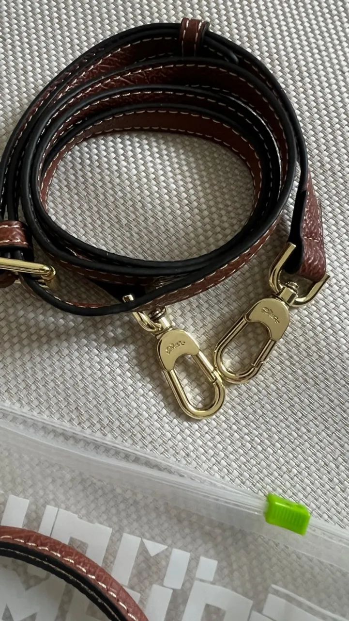 Bolsa LONGCHAMP marrom mini pouch - Foto 3
