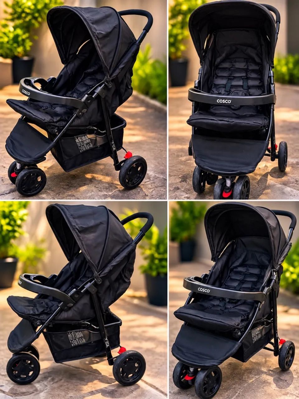 Carrinho de Bebê Cosco Conservado | R$ 299 | Oportunidade - Foto 2