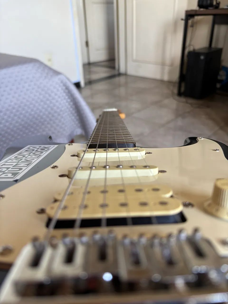 Guitarra Stratocaster Azul - Foto 3