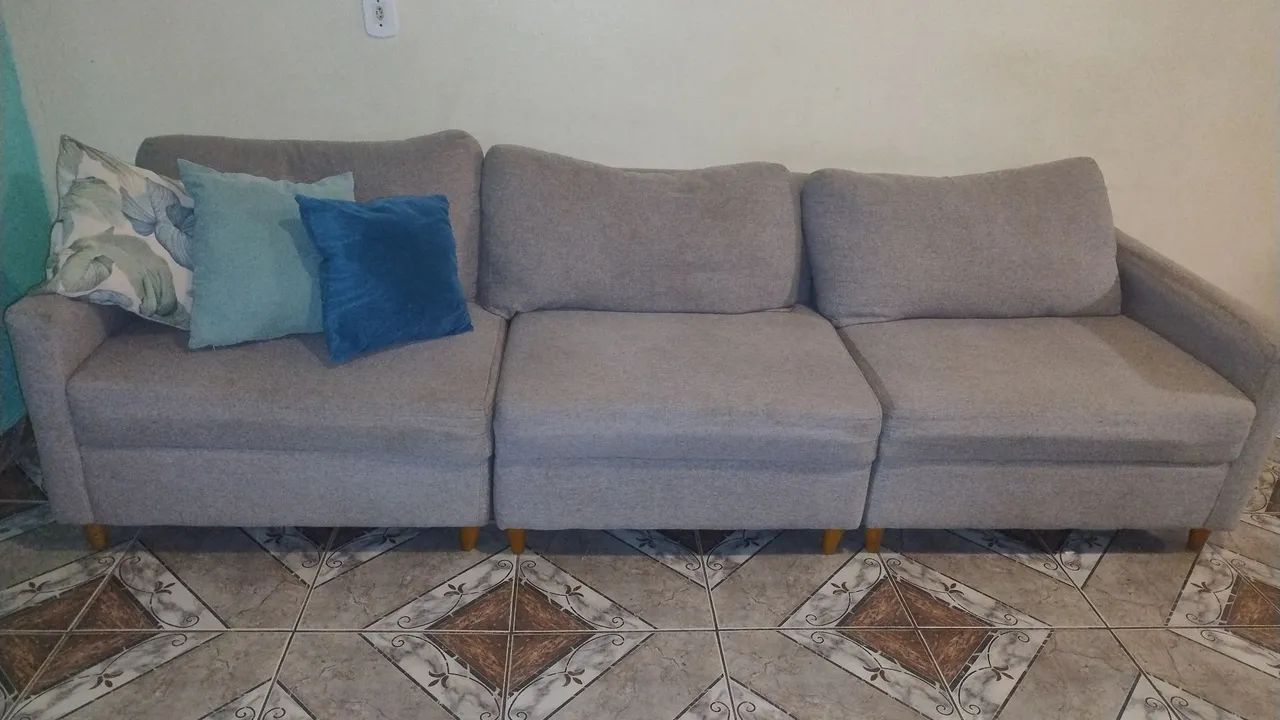 Sofá 3 lugares 