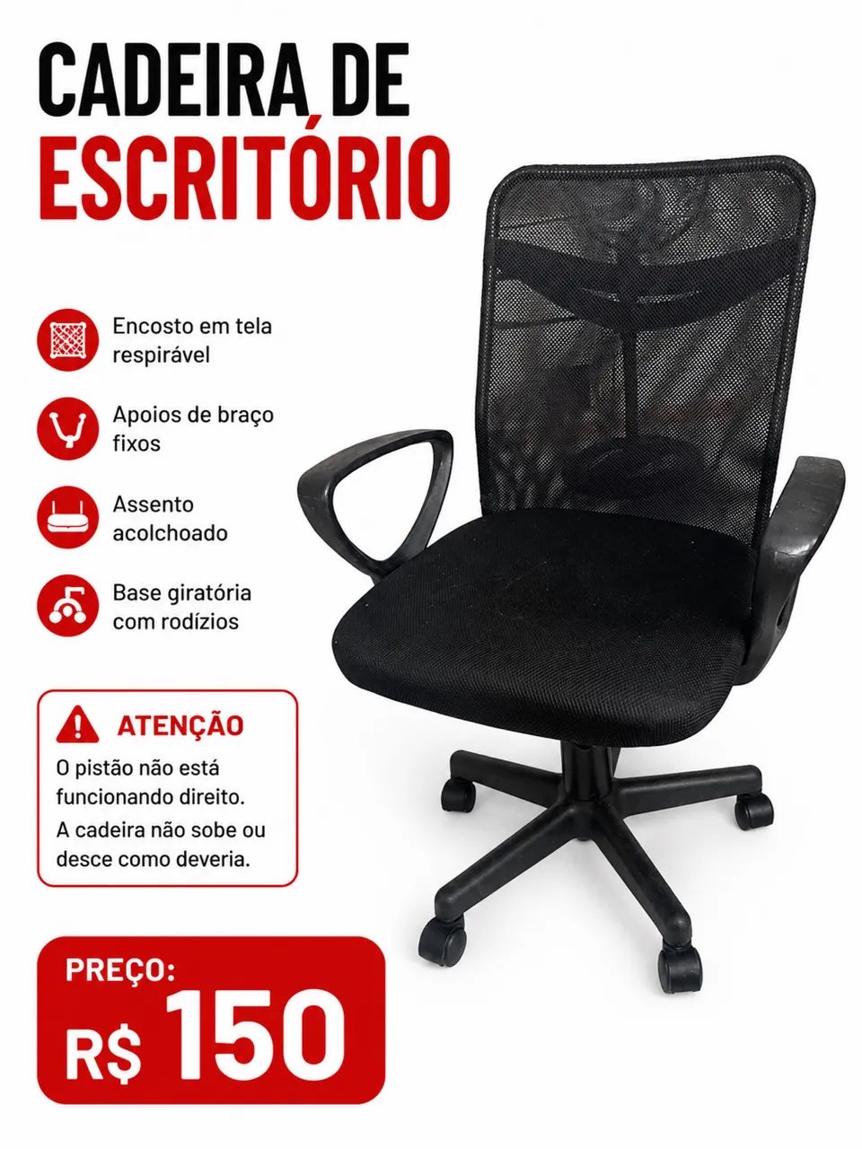 Cadeira de escritório 