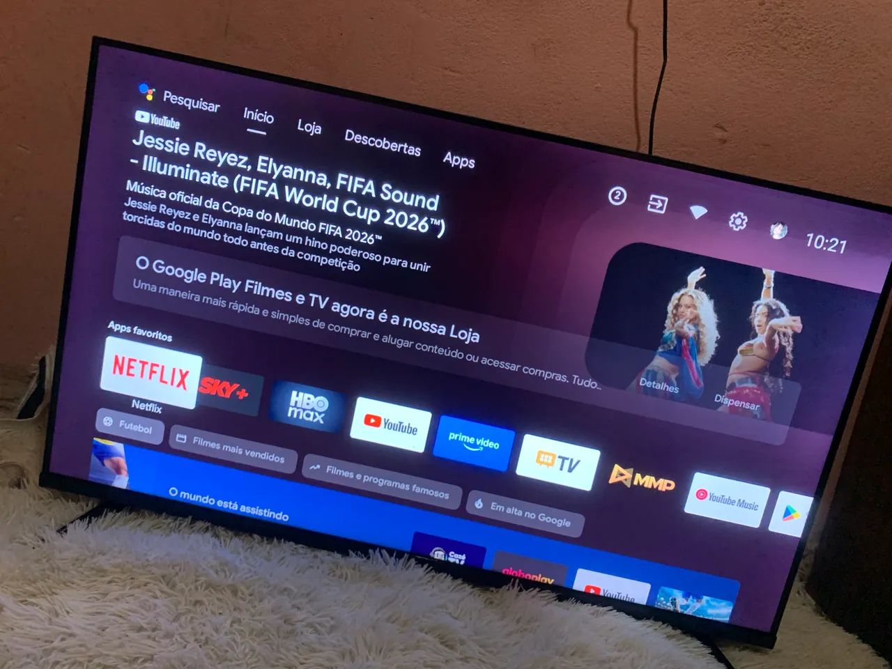 Televisão marca Aiwa 41 polegadas 3 meses de uso , com nota fiscal 