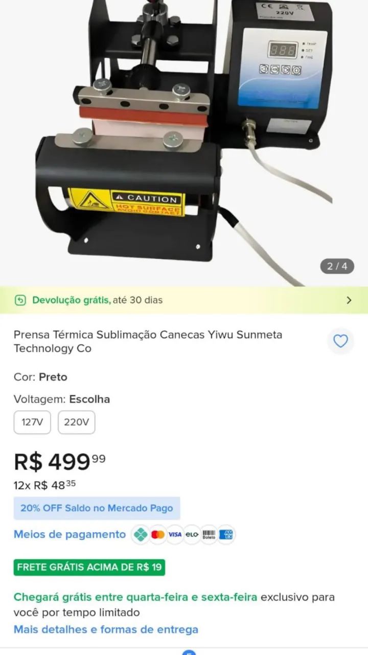 Kit sublimação  - Foto 3