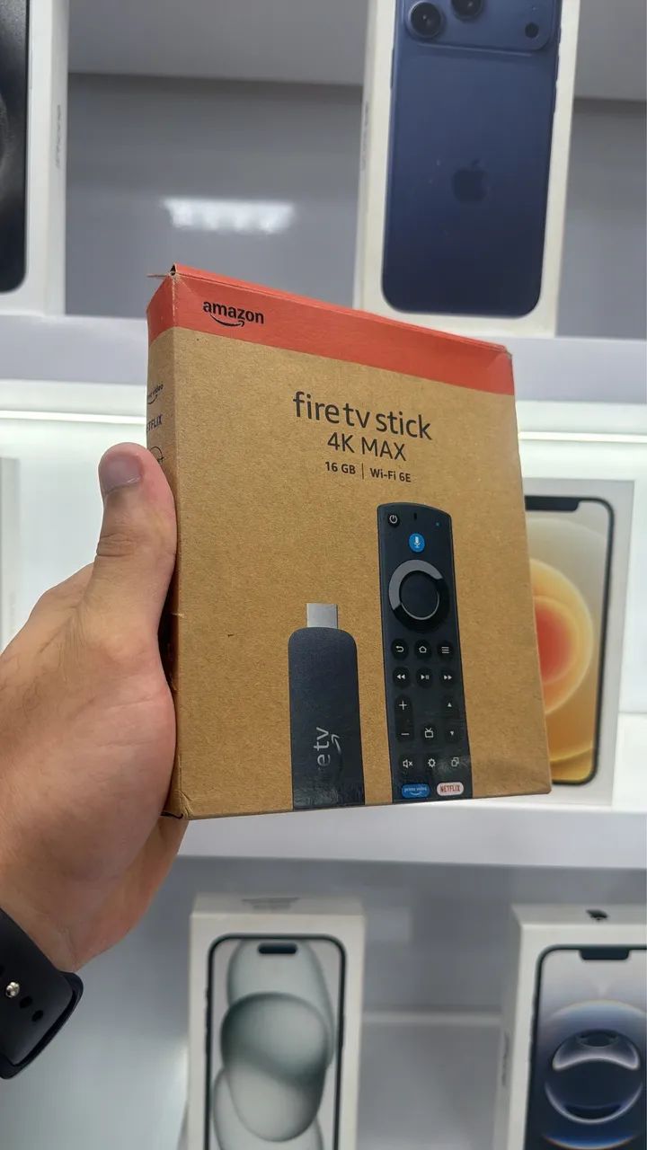 Fire TV Stick 4K Max 16GB - Wi-Fi 6E