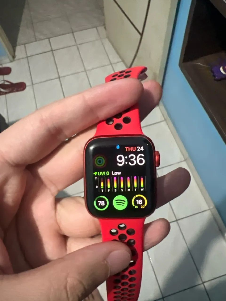 Apple Watch séries 6 Red