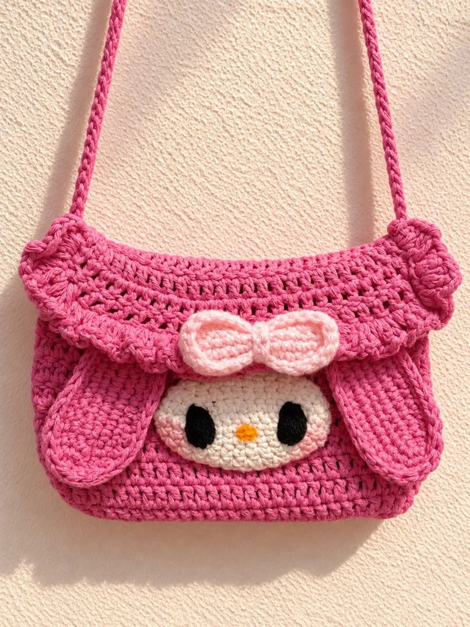 Bolsa de crochê da My Melody 