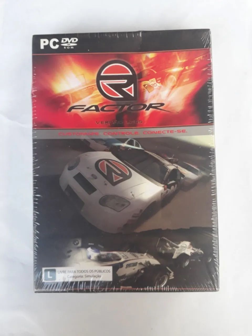 cd de jogo factor customize controle conecte-se corrida lacrado 51cx