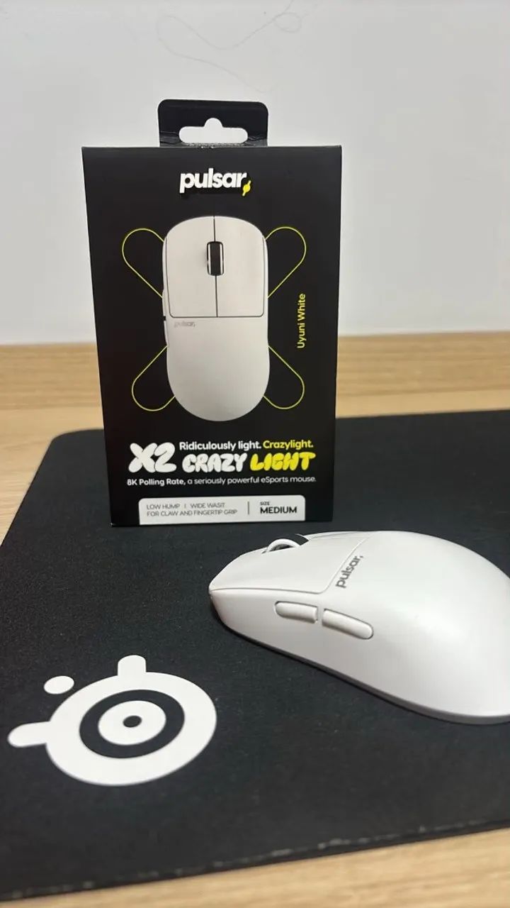 MOUSE PULSAR CRAZYLIGHT X2 MEDIUM