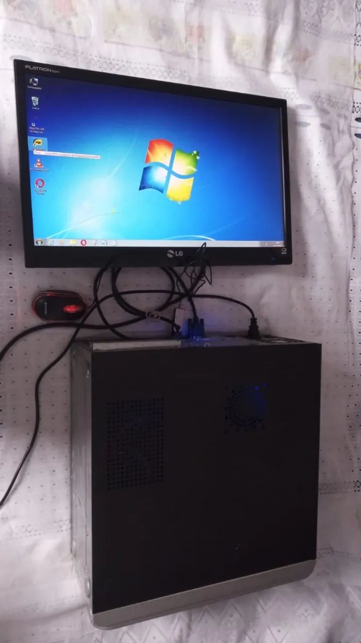 Pc Computador Cpu Pentium Dual Core 3.Ghz-E5700+2GbRam usado Desk Top 