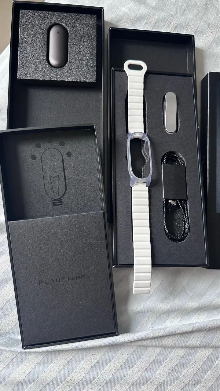 PLAUD NotePin Bundle - IA Vestível - Microfones e Gravadores