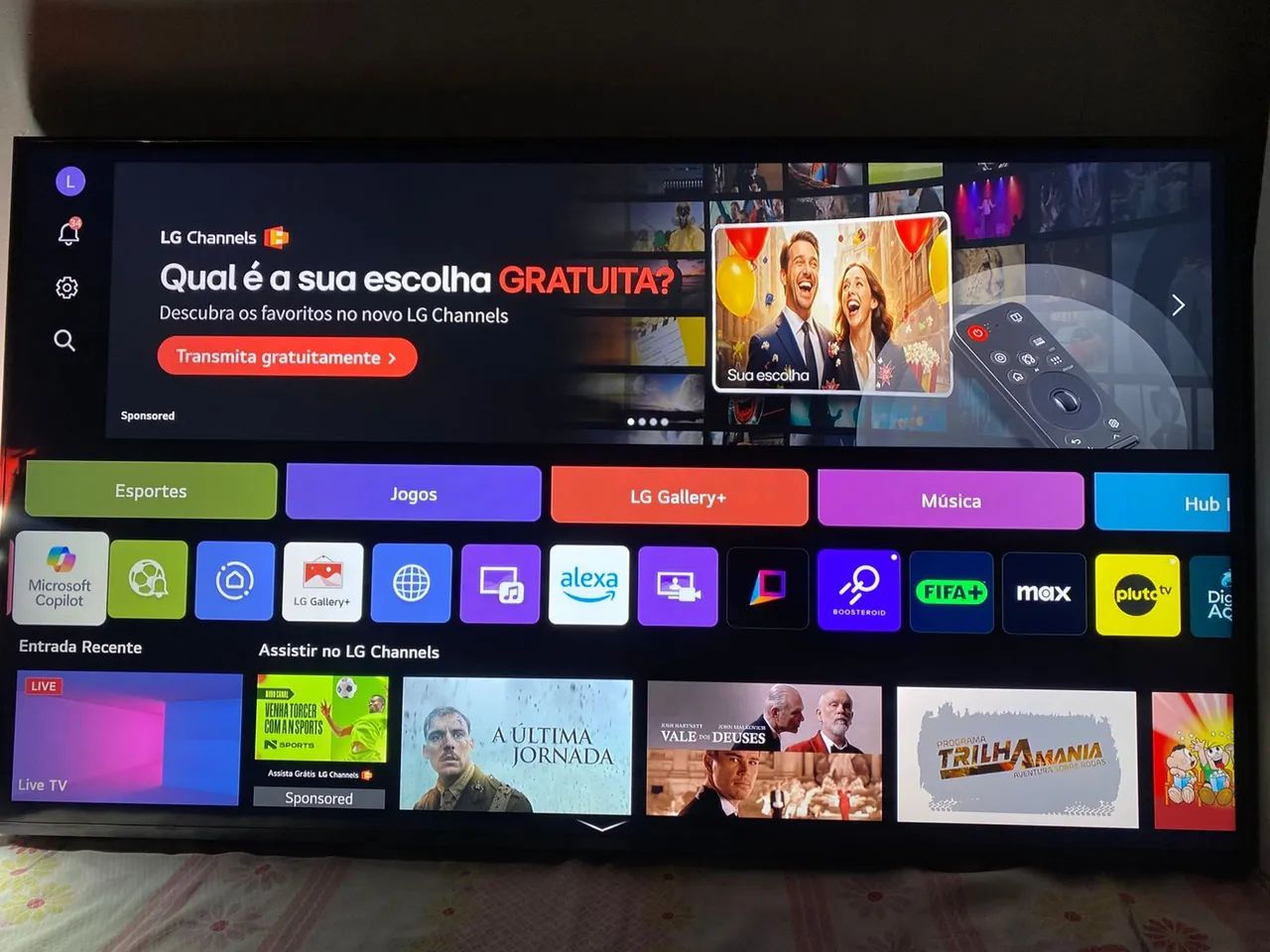 tv smart 50 polegadas LG 4k - Foto 3