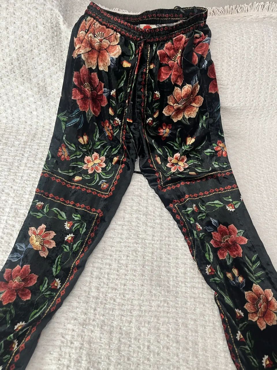 Calça veludo FARM global tamanho S
