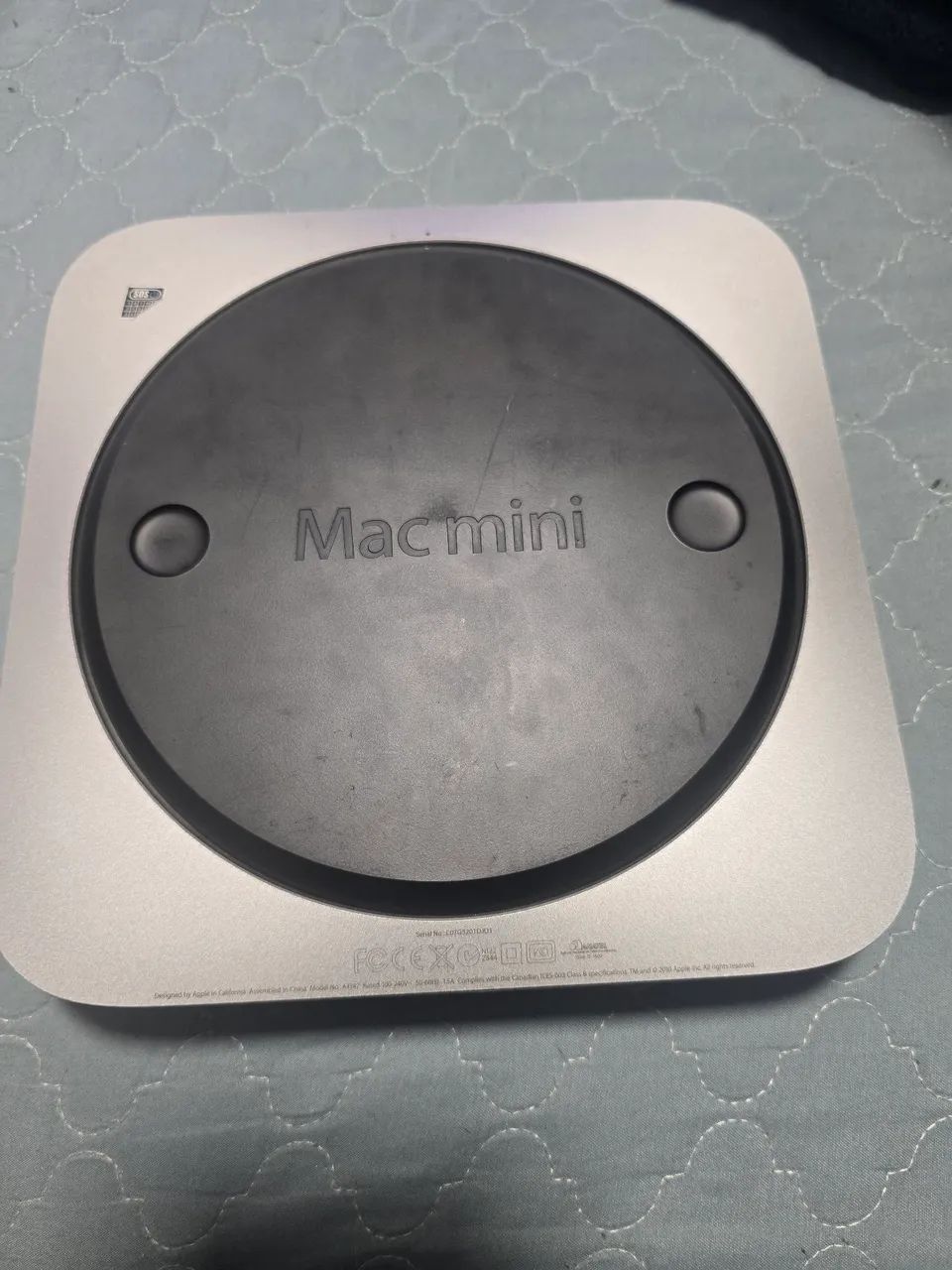Mac Mini a1347 (2010) i5 - Ventoinha disparando e desligando - Foto 2