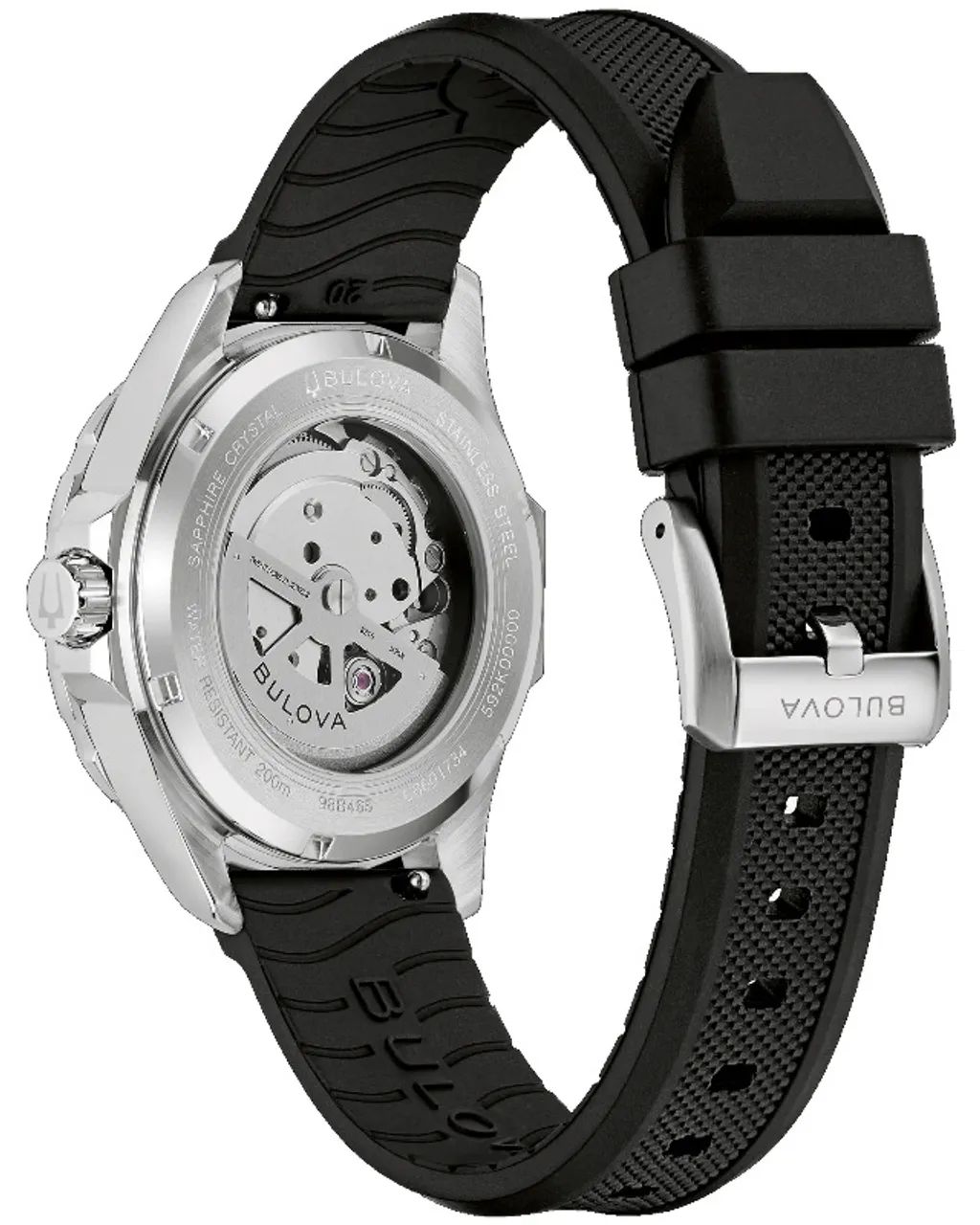Relógio Masculino Bulova Marine Star Automático 98b465 - Foto 2