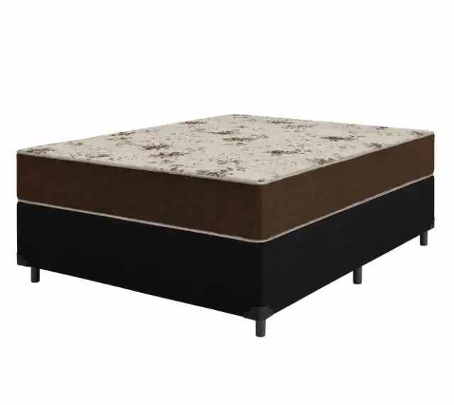 Base com colchão d33 casal GETT MOVEIS 