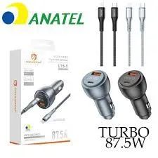 Fonte veicular turbo 87.5w tipo C H maston - Foto 4