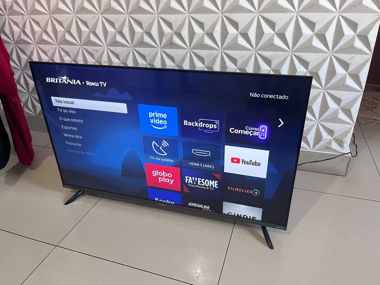 Smart Tv roku 43 polegadas  - Foto 4