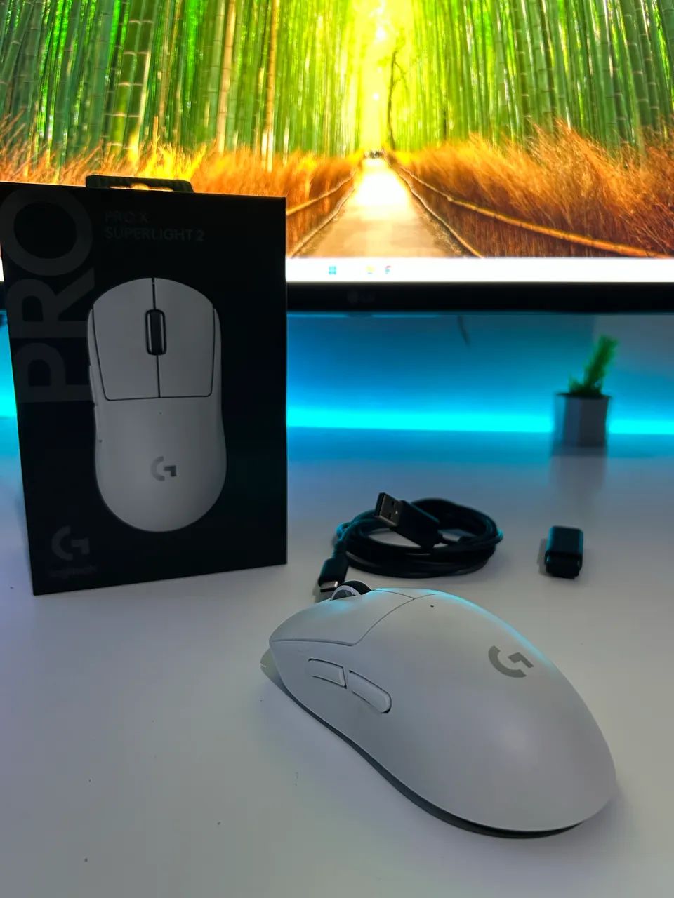 Mouse Logitech G PRO X SUPERLIGHT 2 Sem fio 0 Delay