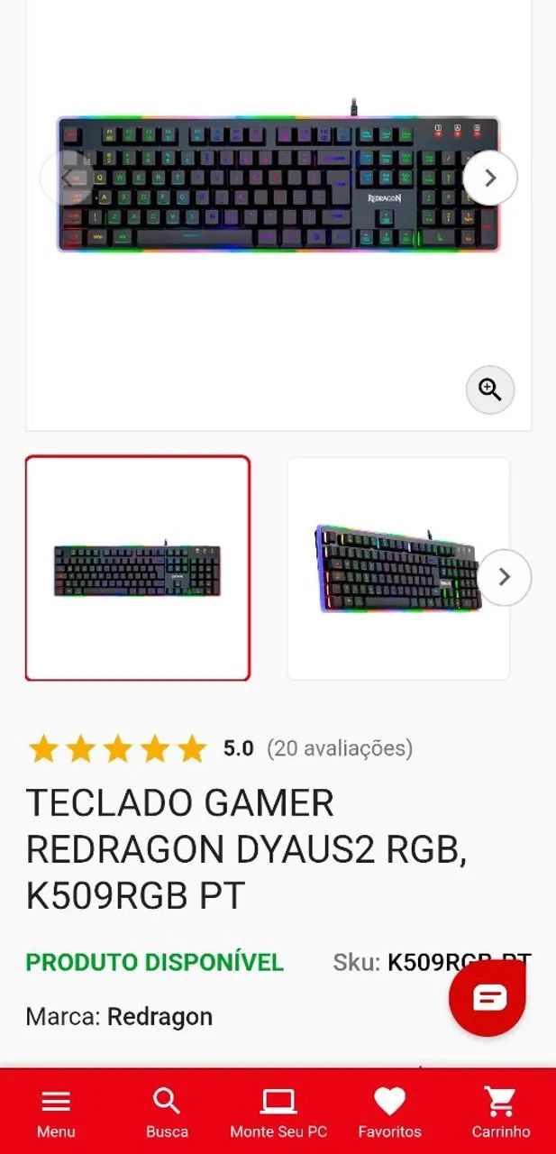 Teclado Redragon Dyaus2 - Foto 2