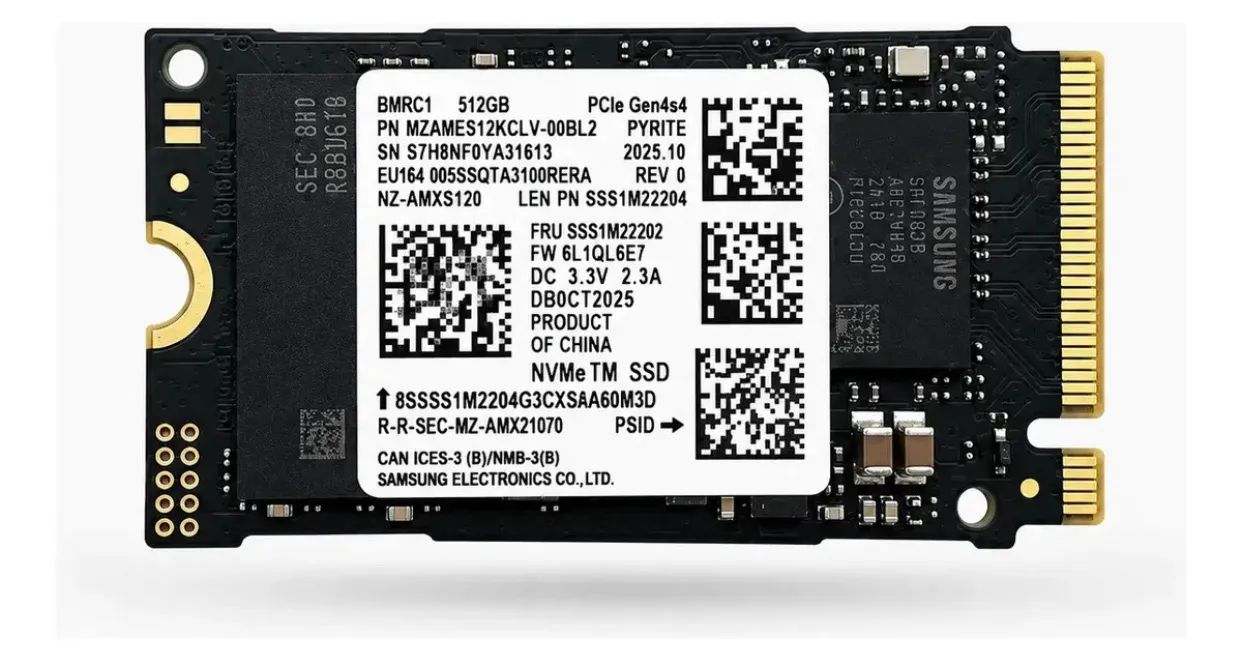 SSD NVME M.2 512GB SAMSUNG 