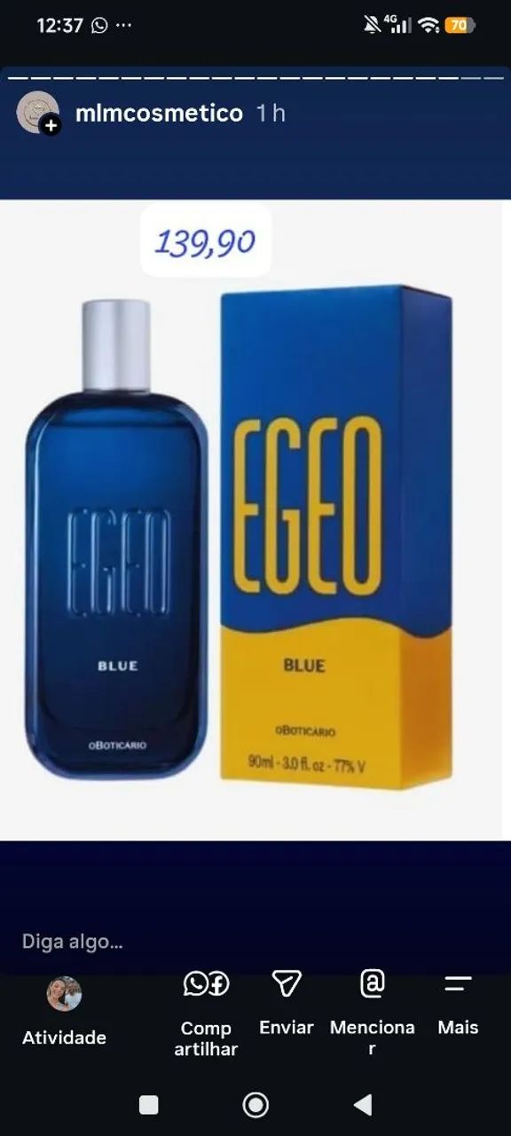 Perfumes masculinos Egeo  - Foto 3