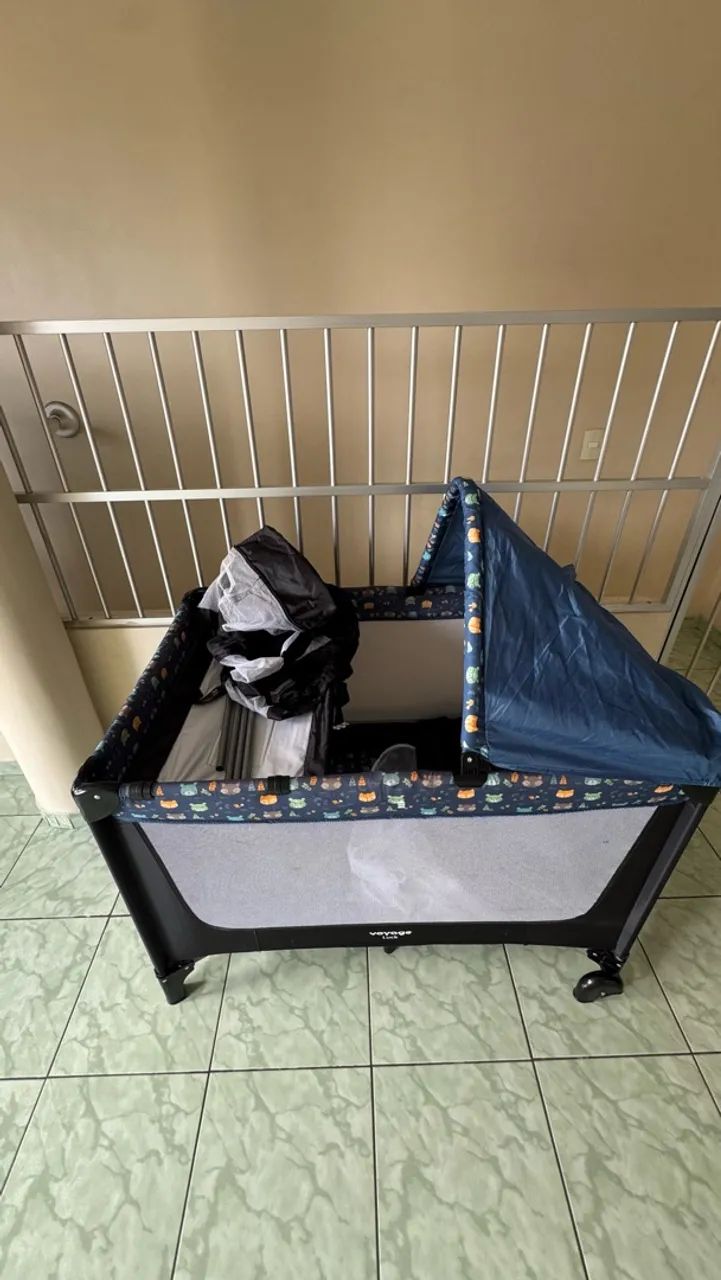 Berço portátil bebê  - Foto 4
