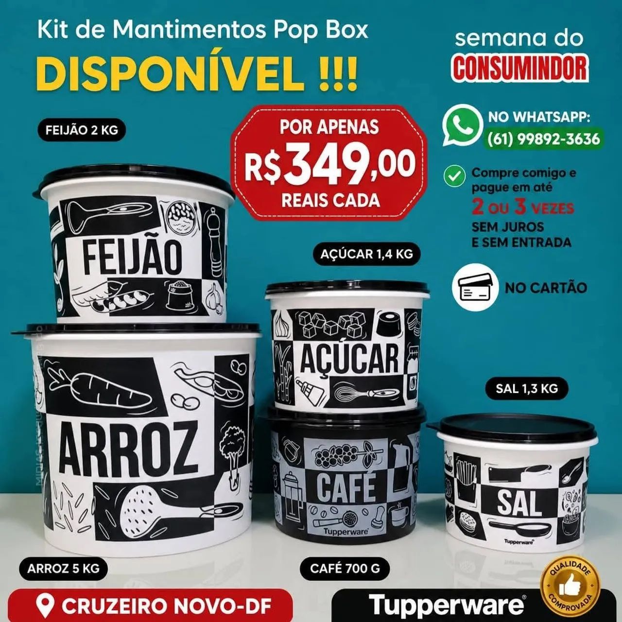 TUPPERWARE - Utensílios Para Cozinha - Cruzeiro Novo, Brasília