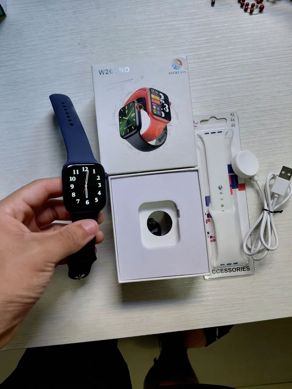 Relógio SmartWatch Lucky Lin W26 Pro - Foto 3