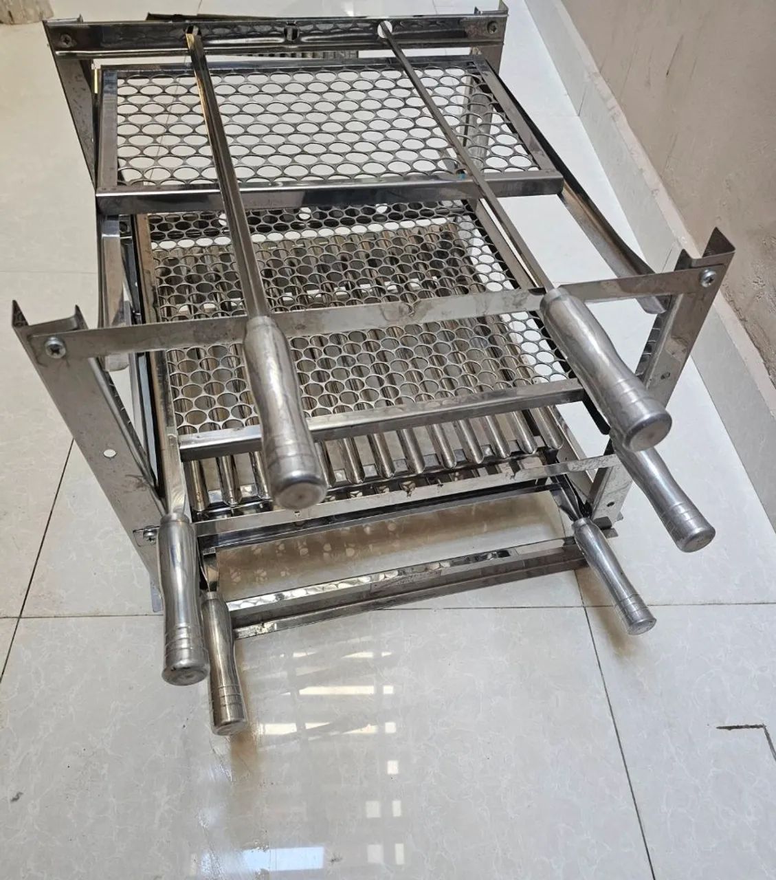 Grelha de churrasqueira