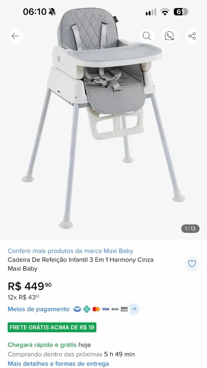 Caldeirão de bebê 