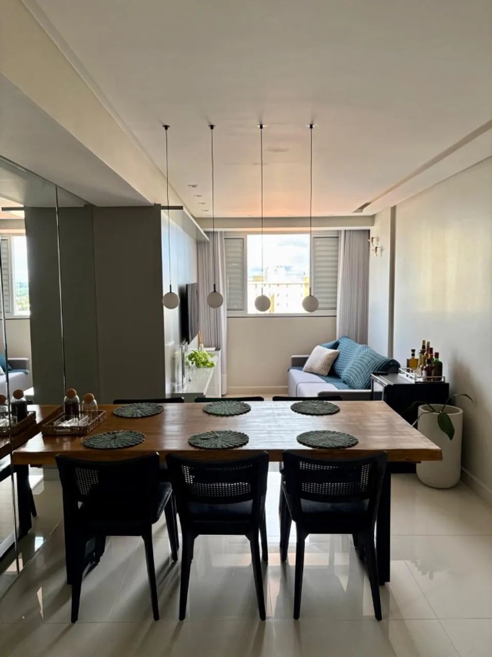 Apartamento mobiliado com 3 quartos, Res. Oásis - Foto 2
