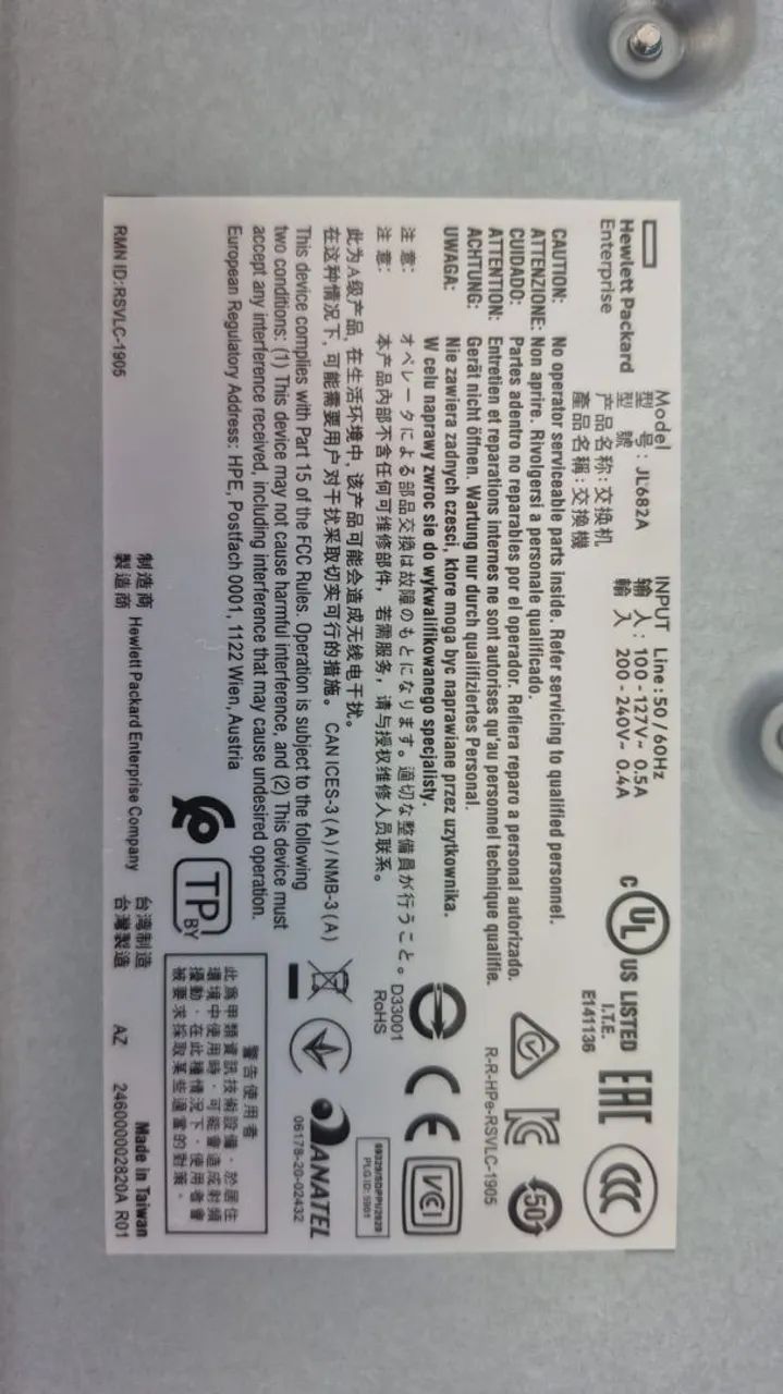 Switch Gerenciável HPE Aruba 1930 24G - Foto 4