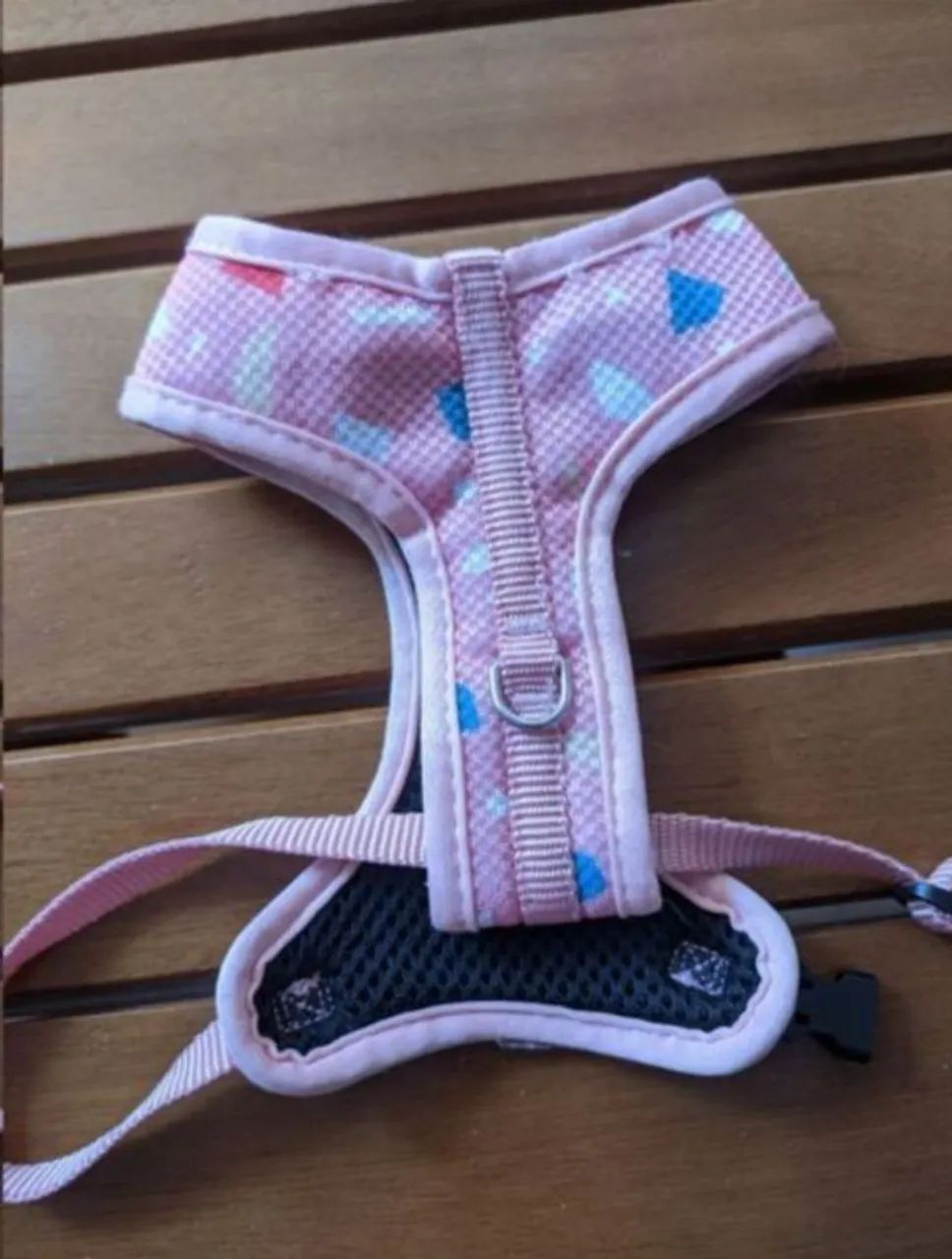 Peitoral zeedog air mesh terrazzo Rosa  - Foto 2