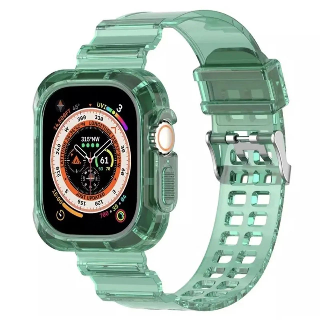 Case com pulseira para smartwatch de 49mm - Foto 5