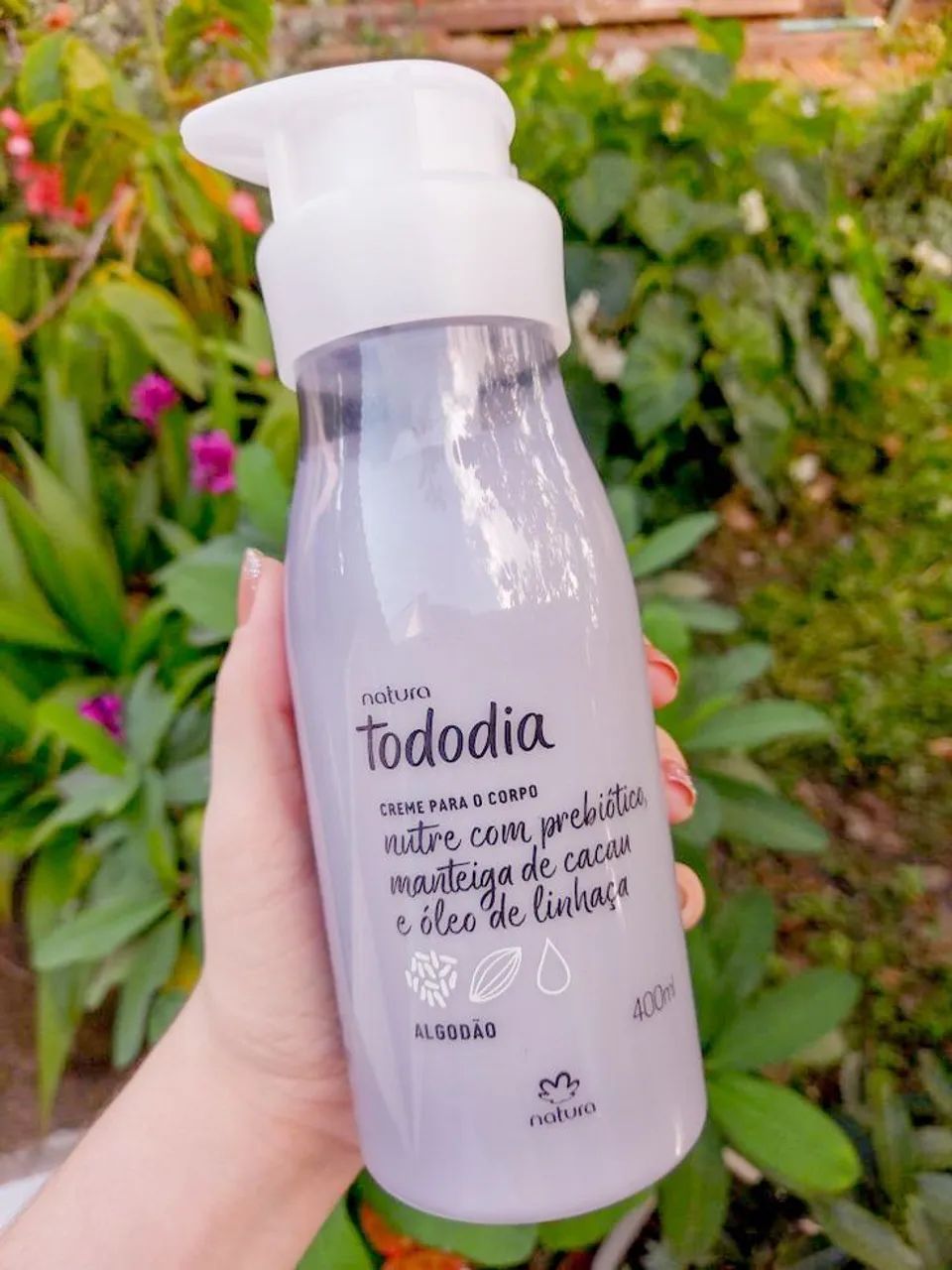 Creme hidratante algodão 