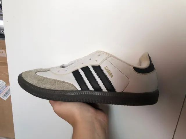 kit 2 tênis estilo samba (branco+preto e braco+bege) - Foto 3