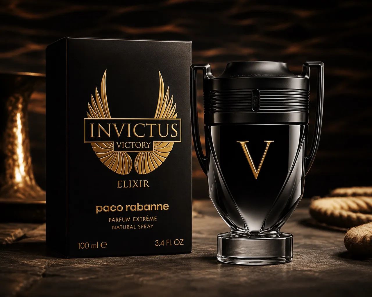 Invictus Victory EDP 100ml - Lacrado selo ADIPEC 