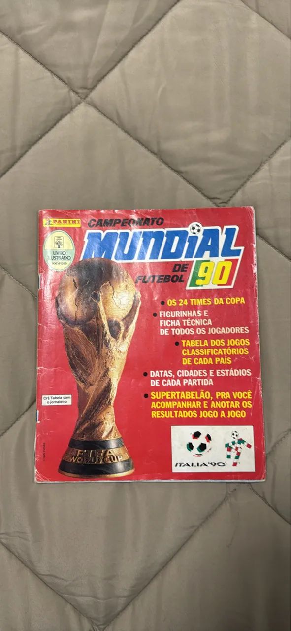 Álbum copa 1990 original da época  - Foto 2
