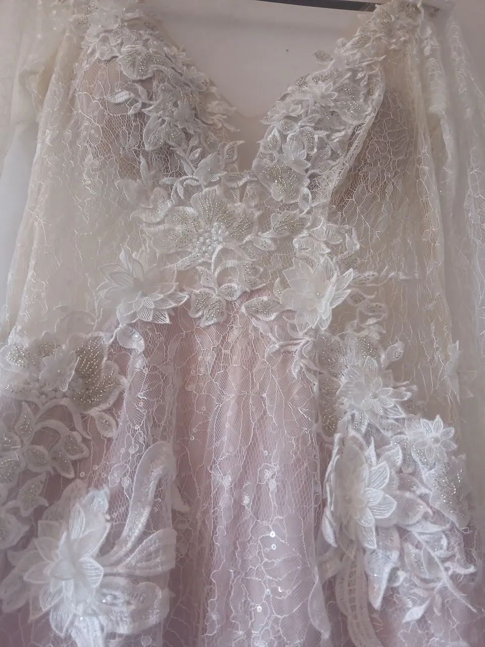 Vendo Vestido de noiva semi novo - Foto 2