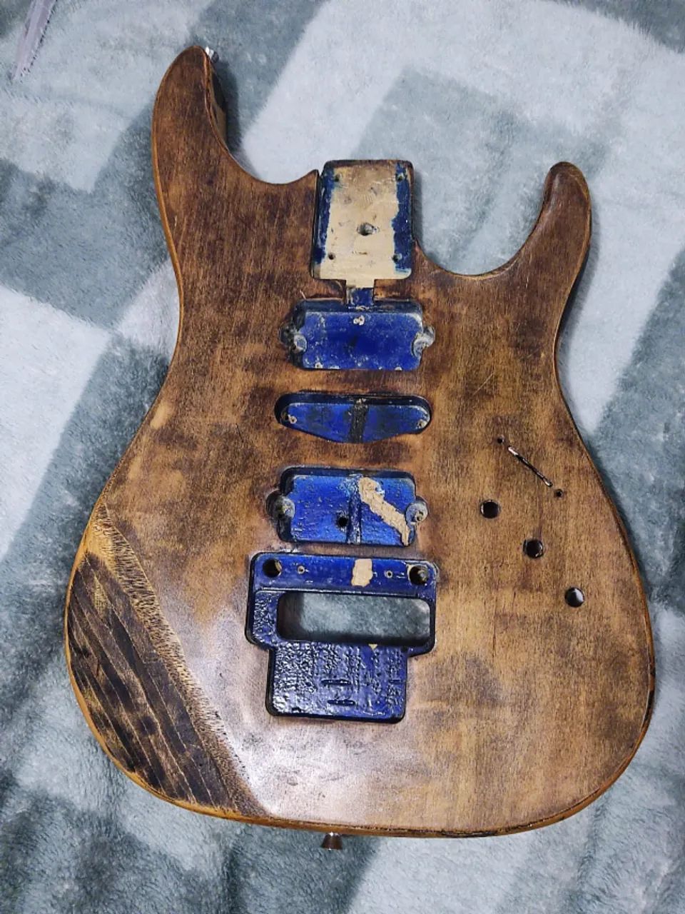 Corpo de guitarra memphis