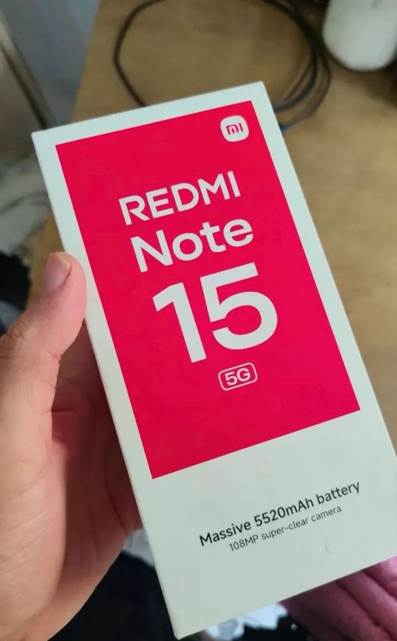 Redmi note 15 5g lacrado 256 g