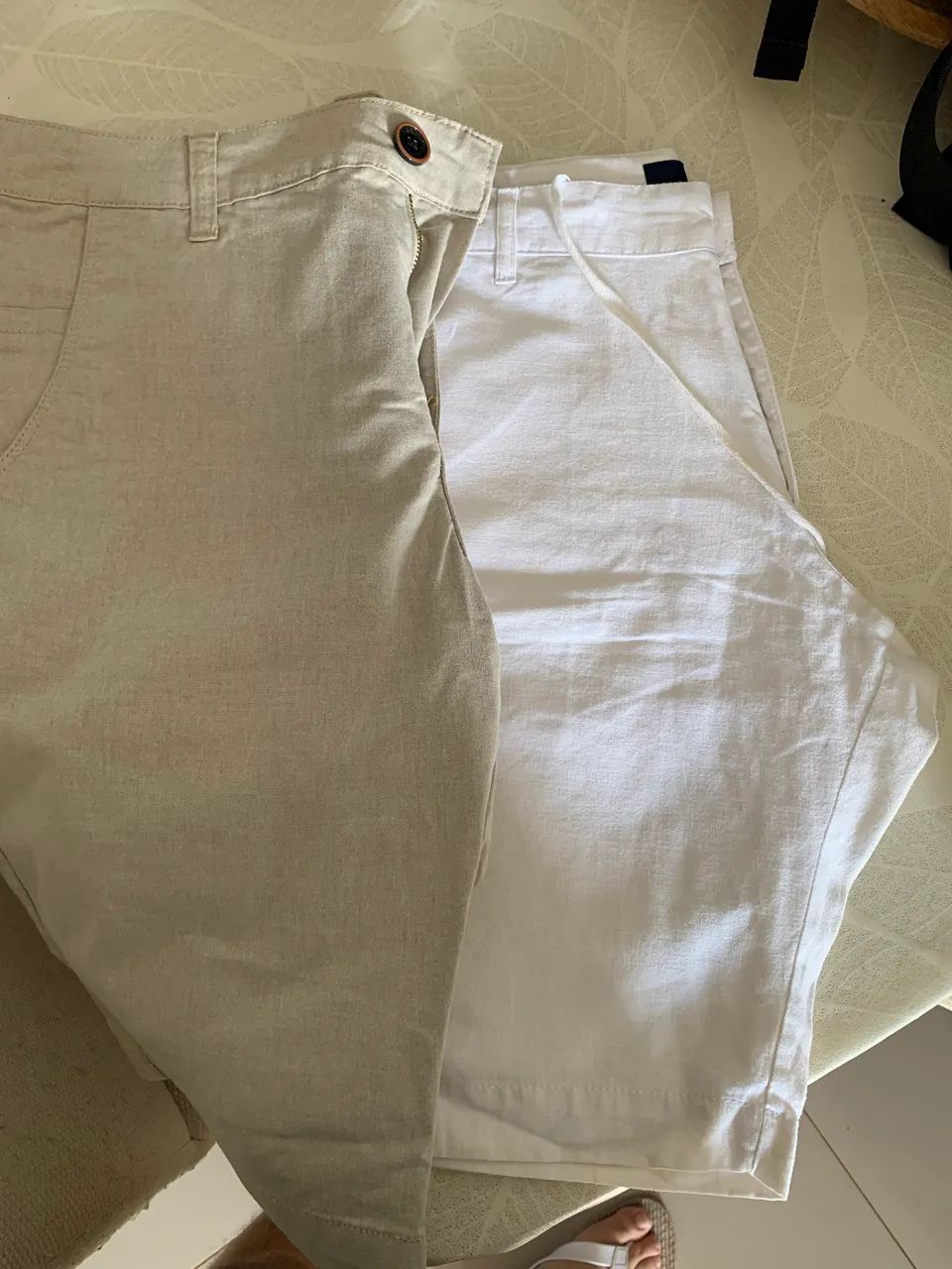 Kit bermudas em linho tamanho 44 - Foto 3