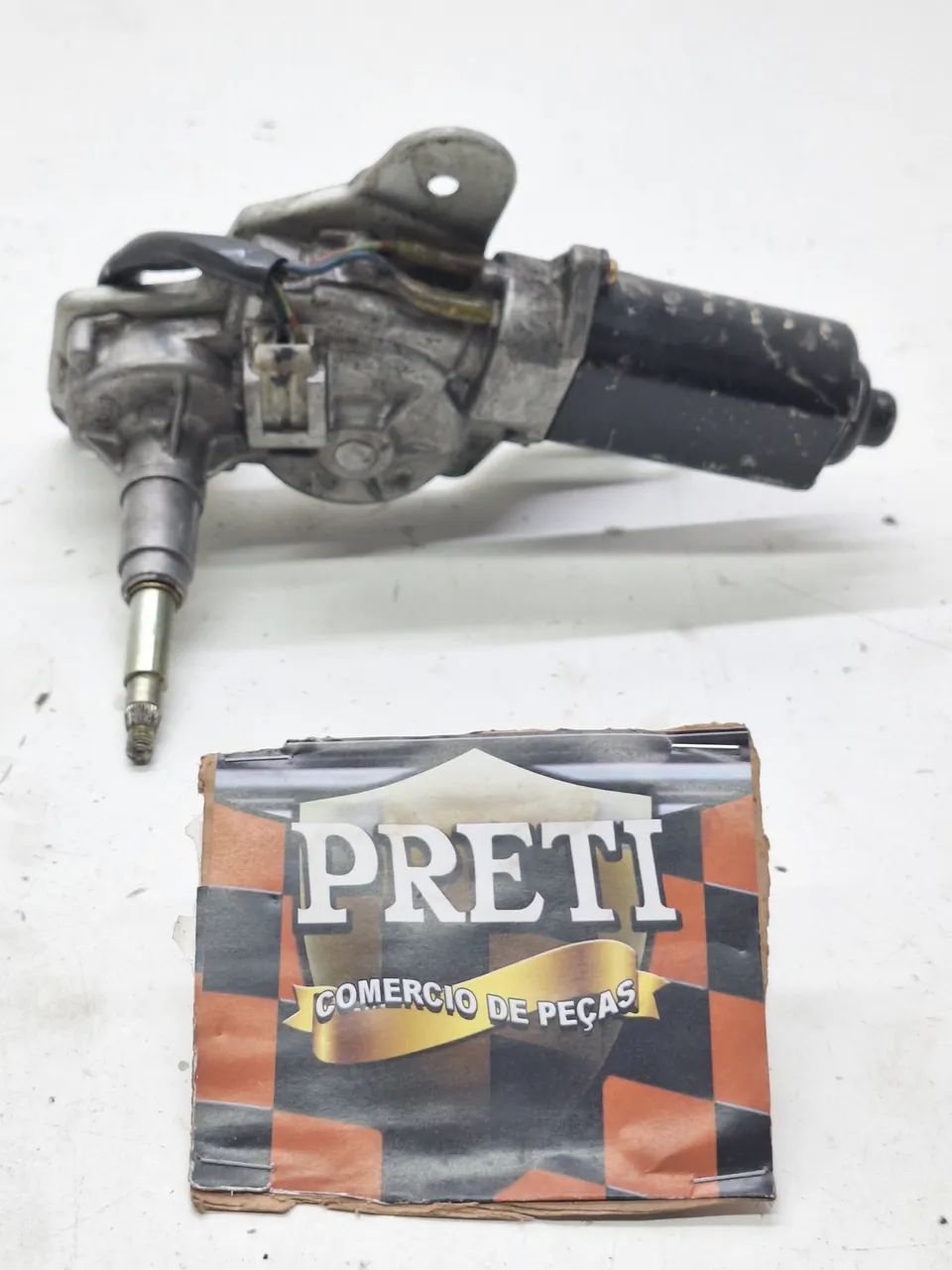 Motor Maquina Limpador Vidro Traseiro Honda Fit 2003 A 2008 - Foto 6