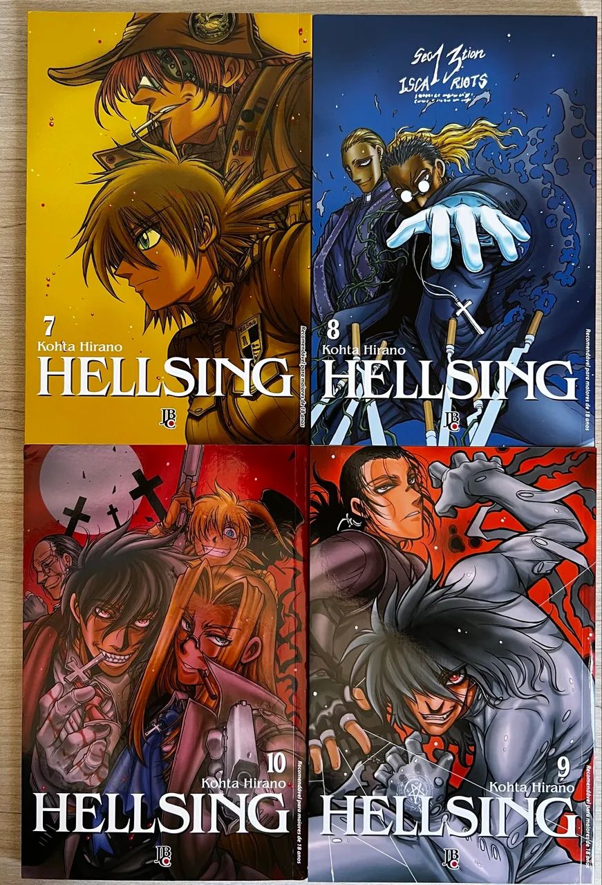 Coleção Helsing Vol.1-10 - Foto 3