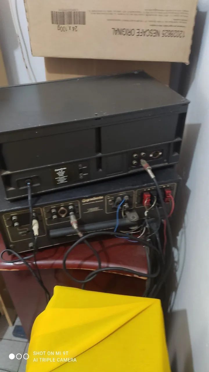 Receiver e tape deck gradiente s95 em ótimo estado  - Foto 2